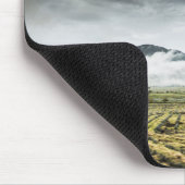 Plattelandsgebieden onder het Cloudy Sky Muismat (Hoek)