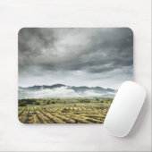 Plattelandsgebieden onder het Cloudy Sky Muismat (Met muis)