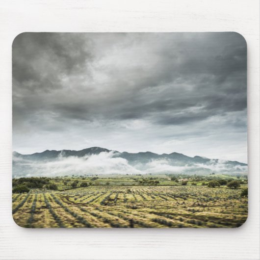 Plattelandsgebieden onder het Cloudy Sky Muismat (Voorkant)