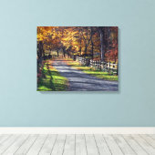 Plattelandsherfst Canvas Afdruk (Insitu (Houten vloer))