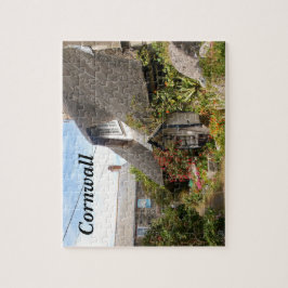 Plattelandshuisjes bij de Foto van Cadgwith Legpuzzel