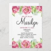 PLATTELANDSINVITATIE KAART (Voorkant / Achterkant)