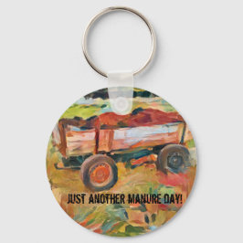 plattelandskarretje, verbeterde foto sleutelhanger