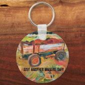 plattelandskarretje, verbeterde foto sleutelhanger (Voorkant)