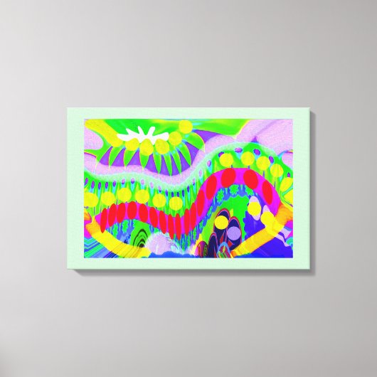 Plattelandskunst Canvas Afdruk (Voorkant)