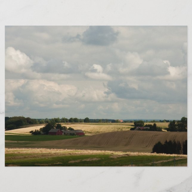 Plattelandslandschap (Voorkant)