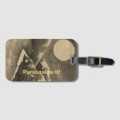 Plattelandslandschap bagagelabel (Voorkant (horizontaal))