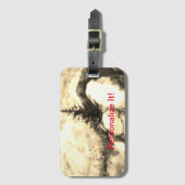 Plattelandslandschap bagagelabel (Voorkant (verticaal))