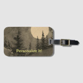 Plattelandslandschap bagagelabel (Voorkant (horizontaal))