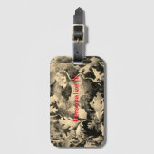 Plattelandslandschap bagagelabel (Voorkant (verticaal))