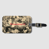 Plattelandslandschap bagagelabel (Voorkant (horizontaal))