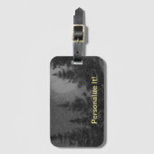 Plattelandslandschap bagagelabel (Voorkant (verticaal))