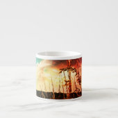 Plattelandslandschap Espresso Mok (Voorkant)