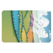 Plattelandslandschap. Magneet (Horizontaal)