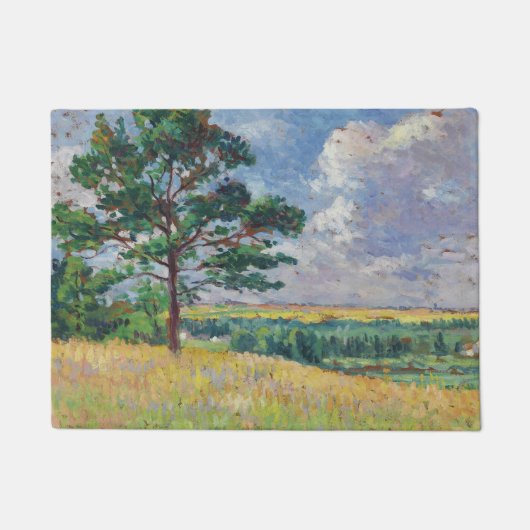 Plattelandslandschap rond Méréville, Frankrijk (ar Deurmat (Voorkant)