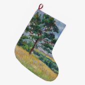 Plattelandslandschap rond Méréville, Frankrijk (ar Grote Kerstsok (Voorkant (Hangend))