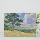 Plattelandslandschap rond Méréville, Frankrijk (ar Kaart (Staand voorkant)