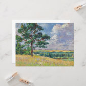 Plattelandslandschap rond Méréville, Frankrijk (ar Kaart (Voorkant / Achterkant in situ)