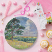 Plattelandslandschap rond Méréville, Frankrijk (ar Papieren Bordje (Feest)