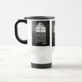 Plattelandslandschap uitzicht van kerkvenster reisbeker (Links)