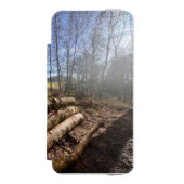 Plattelandslogboeken. Incipio iPhone Portemonnee Hoesje (Voorkant Agenda)