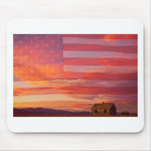 Plattelandspatriottisch Amerika Muismat