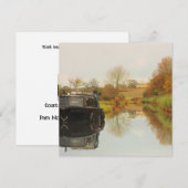 Plattelandsreflecties Groeten Kaart Notitiekaartje (Voorkant / Achterkant)