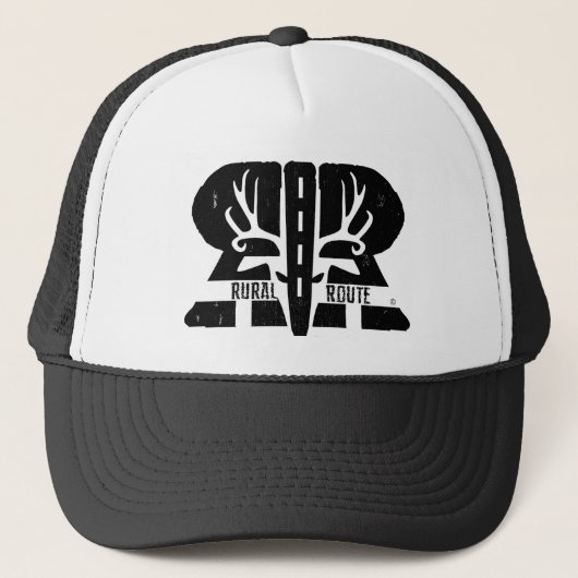Plattelandsroute Apparel - cowboy omhoog! Trucker Pet (Voorkant)