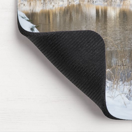 Plattelandssneeuwscène Muismat (Hoek)