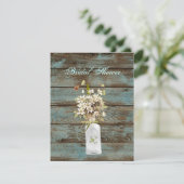 plattelandsuithuwelijks met roestblauwe schuur kaart (Staand voorkant)