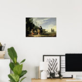 Plattelandsviering Poster (Thuiskantoor)