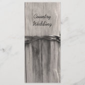 plattelandsvijandelijk programma na landelijk huwe programmakaart (Voorkant)