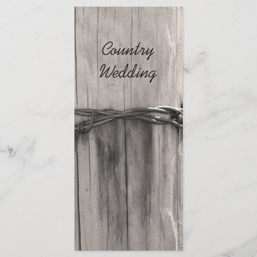 plattelandsvijandelijk programma na landelijk huwe programmakaart (Voorkant)