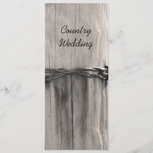 plattelandsvijandelijk programma na landelijk huwe programmakaart (Voorkant)