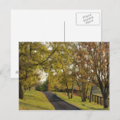 Plattelandsweg door de regio Bluegrass in Kentucky Briefkaart (Voorkant / Achterkant)