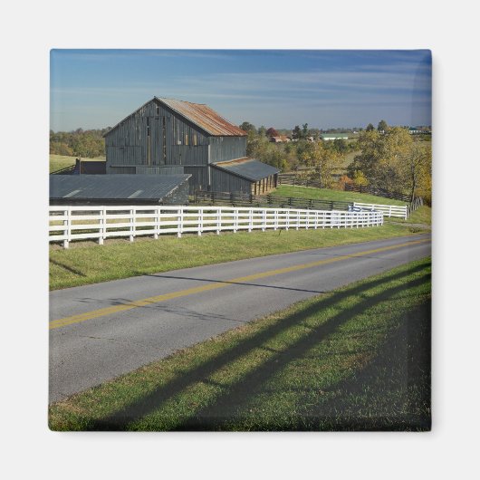 Plattelandsweg door de regio Bluegrass van 2 Magneet (Voorkant)