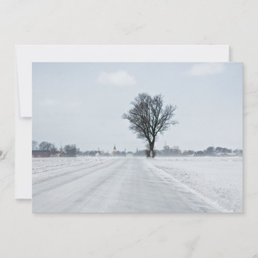 Plattelandswinterweg (Voorkant)