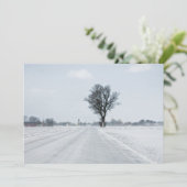 Plattelandswinterweg (Staand voorkant)