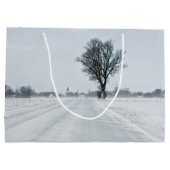 Plattelandswinterweg Groot Cadeauzakje (Achterkant)