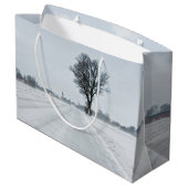 Plattelandswinterweg Groot Cadeauzakje (Achterkant Gekanteld)