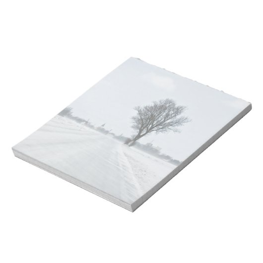 Plattelandswinterweg Notitieblok (Linkerzijde)