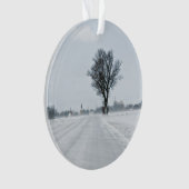 Plattelandswinterweg Ornament (voorkant)