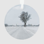 Plattelandswinterweg Ornament (achterkant)