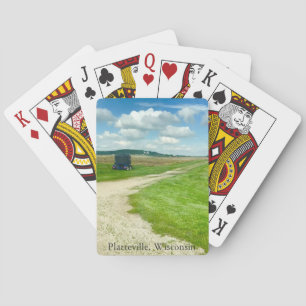 Platteville, Wisconsin Farming Fotografie Kaarten