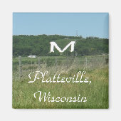 Platteville, Wisconsin Magnet (Voorkant)