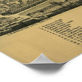 Plattsburgh NY, 1899: Old Print (Hoek)