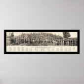 Plattsburgh NY Artillery Photo 1916 Poster (Voorkant)