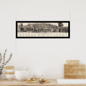 Plattsburgh NY Artillery Photo 1916 Poster (Keuken)