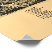 Plattsburgh, NY Panoramic Map - 1899 Poster (Hoek)