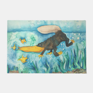 "Platty" de Platypus van Mike Quinn Deurmat